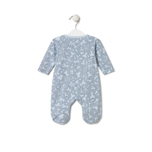Pelele de bebé KaosP azul celeste