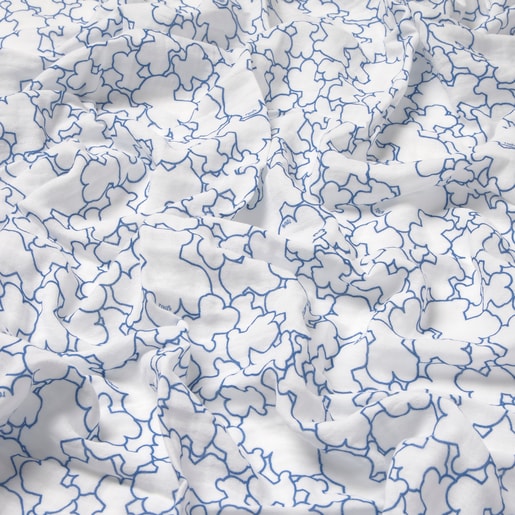 Baby muslin in Muse navy blue