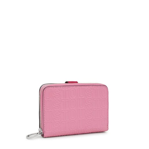 Dark pink Wallet Urbana Logo New