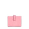 Pink TOUS La Rue Pocket Card wallet