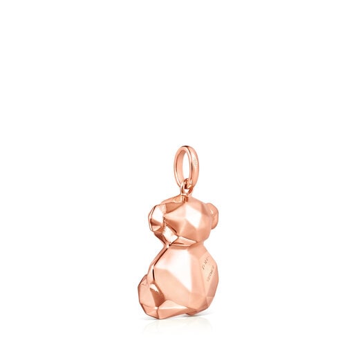 Medium Rose Silver Vermeil Sketx Pendant