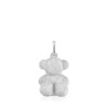 Pendente a orsetto medio in argento diamantato Bold Bear