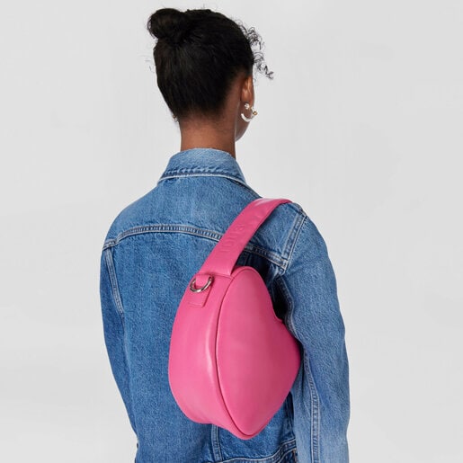 Bandolera fucsia corazón TOUS Carol