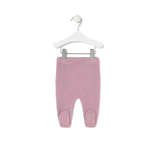 Conjunto de bebé de recién nacido Tricot rosa