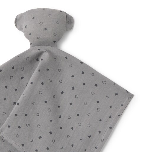 Baby comforter in Mini grey