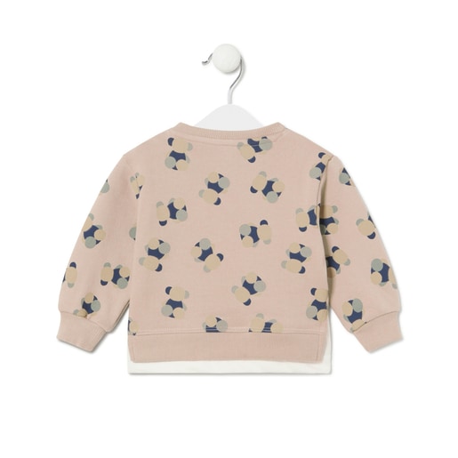 Sweatshirt Casual cor-de-rosa