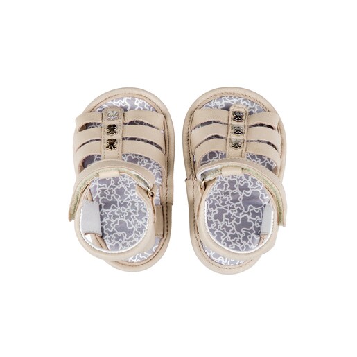 Sandalia romana Mini Walk Nature marrón