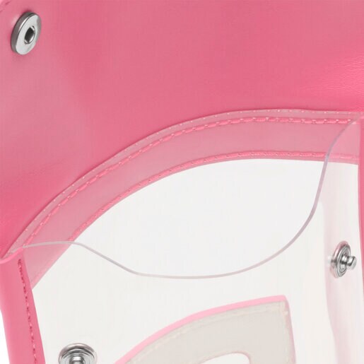 Розовая сумка TOUS Kaos Summer для сотового телефона