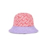 Girls sun hat in Logo pink
