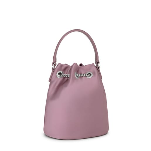 Mauve TOUS Magic Bucket bag