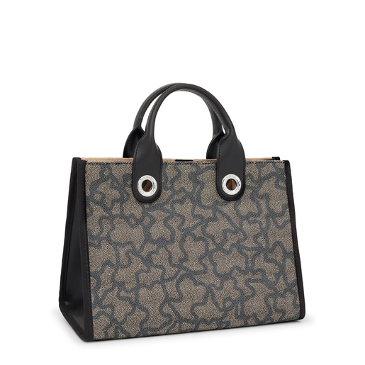 حقيبة تسوق Amaya Kaos Icon متوسطة الحجم باللون الأسود
