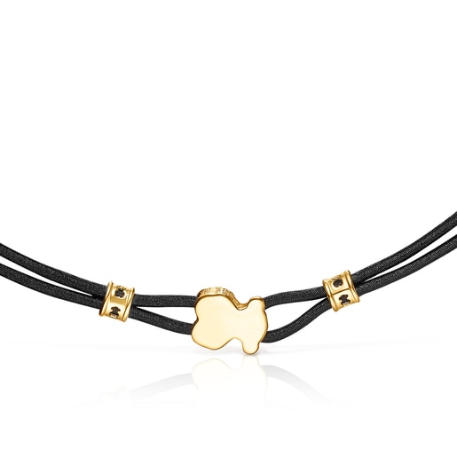 Collier élastique Sweet Dolls noir