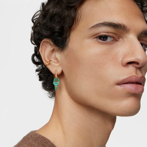 Earcuff with 18kt gold plating over silver TOUS MANIFESTO
