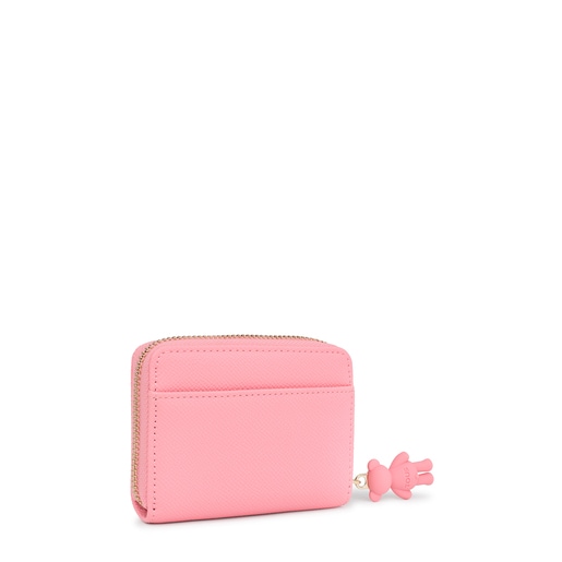 Pink TOUS La Rue Change purse