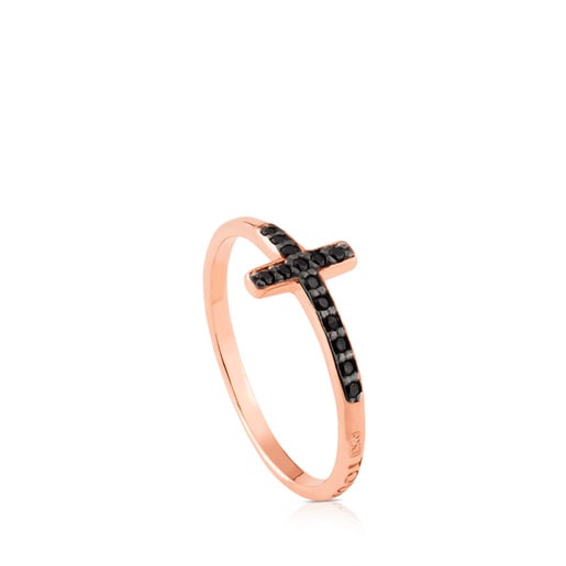 Bague Motif en Vermeil rose