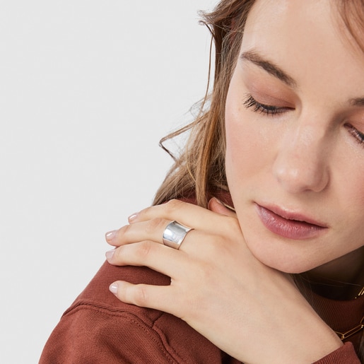 טבעת Nenufar מכסף