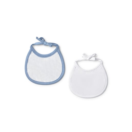 Set de baberos bebé Star celeste