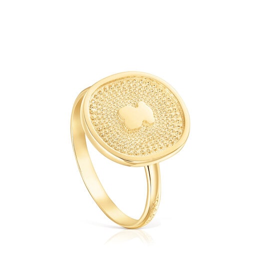 Anello Oursin in oro