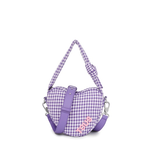 Lilac heart Crossbody bag TOUS Carol Vichy