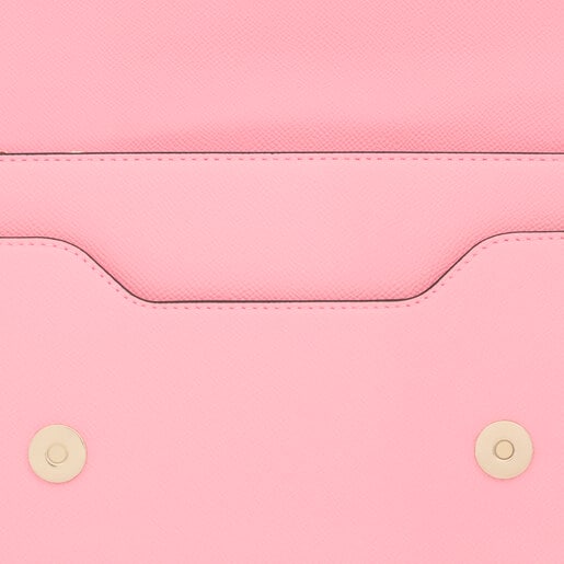 Medium pink TOUS La Rue Audree Crossbody bag | TOUS