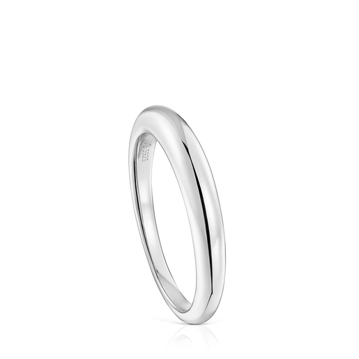 Anillo de plata liso TOUS Motivos