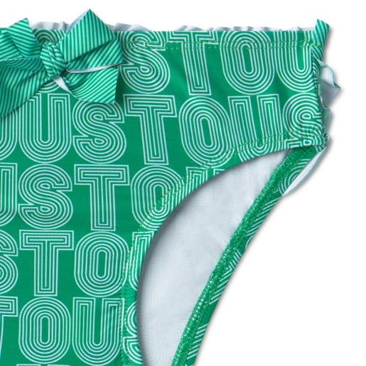 Culetín de niña Candy Line verde