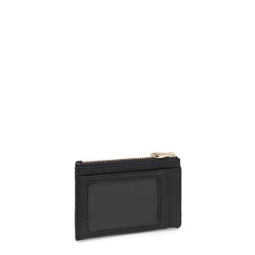 Black Tous Logogram wallet-cardholder
