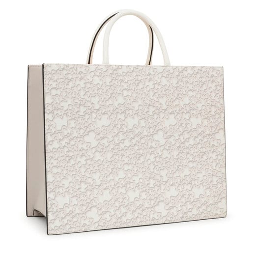 Large light gray Amaya Shopping bag Kaos Mini Evolution New