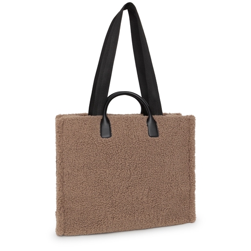 Сумка-шоппер Amaya Joy цвета таупа большого размера