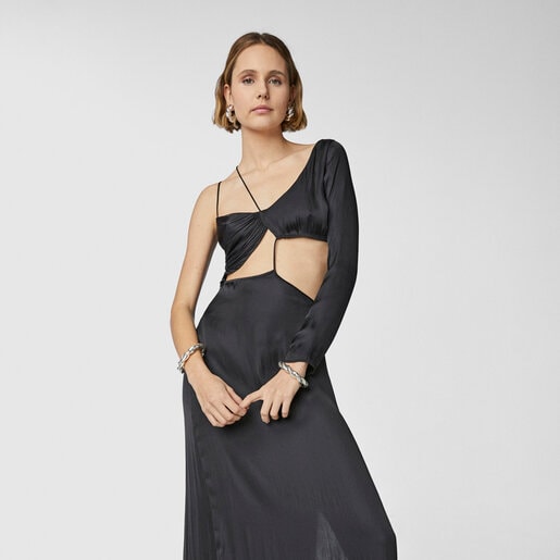 Pulsera XL de plata Twisted