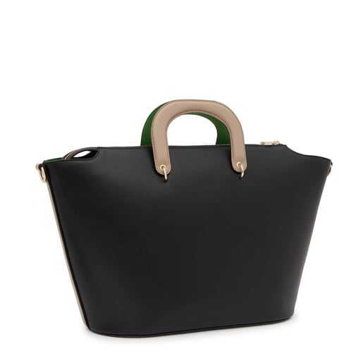 Large black Tote bag TOUS Helen