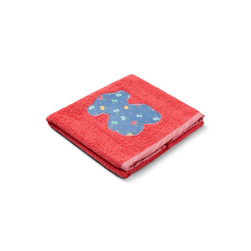 Toalla de playa Coctel coral