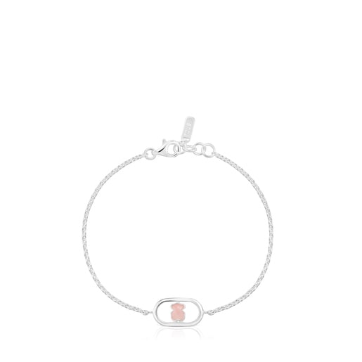 Pulsera cadena de plata y cuarzo Camille