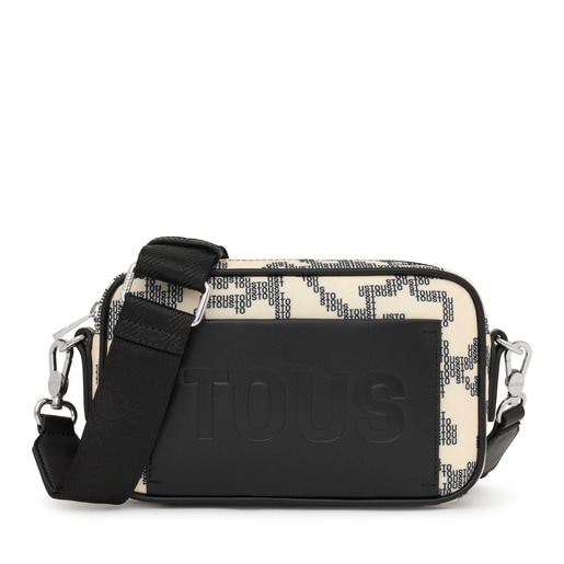 ベージュのクロスボディ・レポーターバッグ Kaos Pix Soft