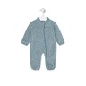 Baby pyjamas in Mini sky blue