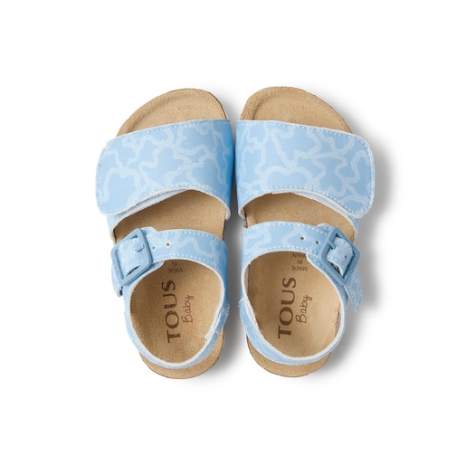 Sandálias de bebé Run azul