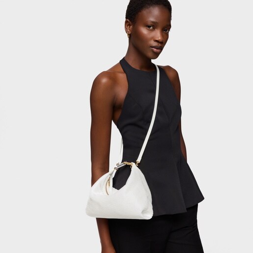 Mini bandolera marfil TOUS Hold