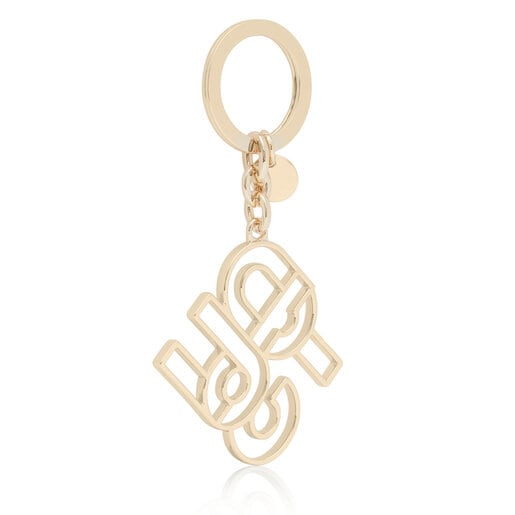 Gold-colored Silhouette Key ring TOUS MANIFESTO