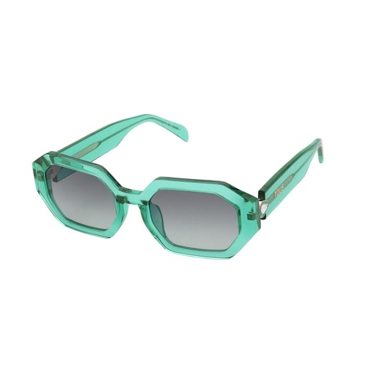 Green Sunglasses TOUS Geometric