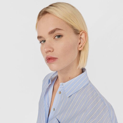 Silver Vermeil TOUS Good Vibes cornucopia Earrings