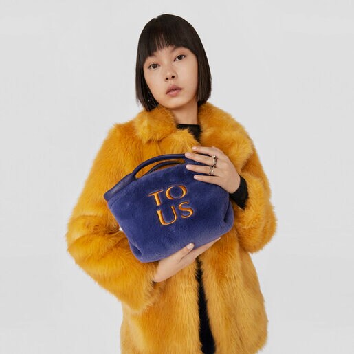 Small purple TOUS Balloon Wild Tote bag