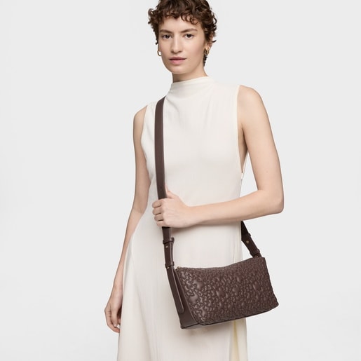 Brown Crossbody bag TOUS Puffy Bear