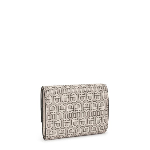 Portefeuille Flap beige TOUS MANIFESTO Essence