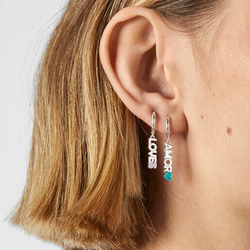 TOUS Crossword Amor Earrings TOUS