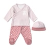 Newborn baby set in Soft pink