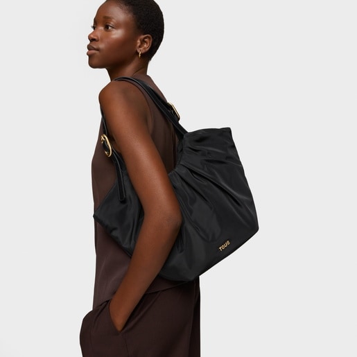 Capazo mediano negro TOUS Travel