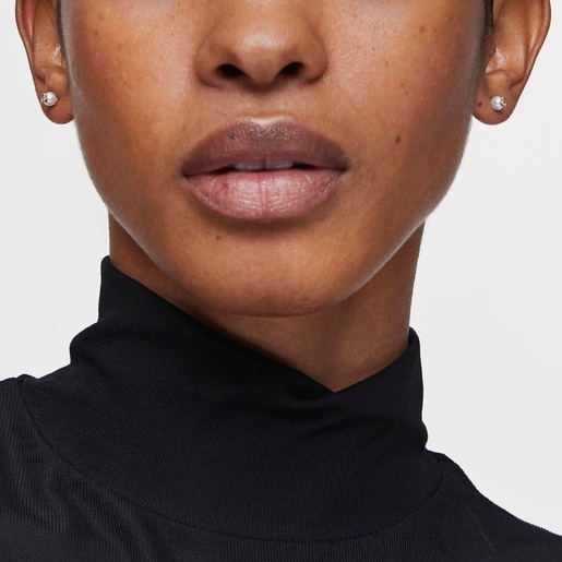 Pendientes de oro con perla cultivada y motivo oso Bold Bear