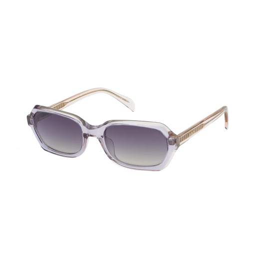 Sonnenbrille Pale Oval in Pink