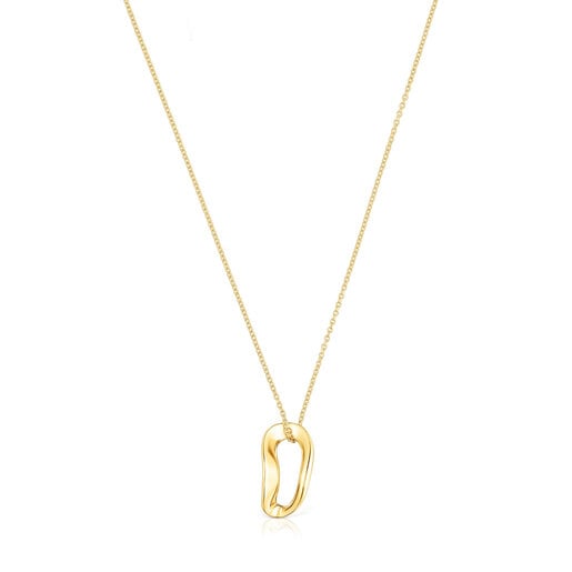 Collana in argento vermeil Gregal