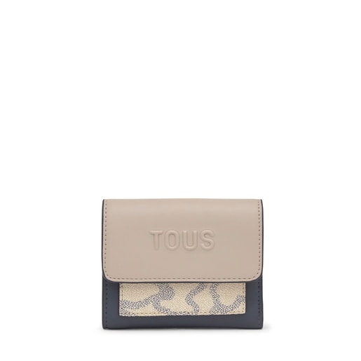 Dark gray Flap Card wallet Kaos Icon